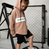 Dash Waffle Hoodie - Mocha
