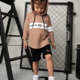 Dash Waffle Hoodie - Mocha