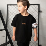 Dash Detailed Tee - Black