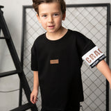 Dash Detailed Tee - Black