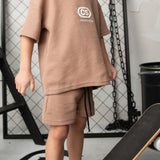 Dash Waffle Shorts - Mocha