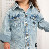 JJ Denim Shirt Jacket - Blue