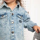 JJ Denim Shirt Jacket - Blue