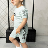 Jet Romper - Sea Foam