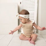 Ellie Frill Overall - Beige