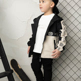 Elijah Hooded Jacket - Pebble/Black