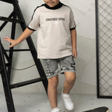 Elijah Box Tee - Pebble