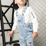 JJ Essential Denim Overalls - Blue
