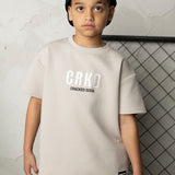 Freddie CRKD Tee - Pebble