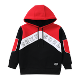 Harlow Hoodie & Trackpant Set - Red & Black
