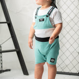 Huck Detailed Overall Set - Wasabi