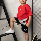 Josh CS Tee - Red/Grey