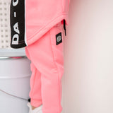 Mila CS Detailed Hoodie - Bright Pink
