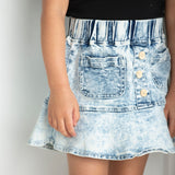 Sadie Denim Skirt - Blue