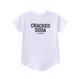 Cracked Soda Essential Tee - White