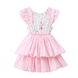 Alexis Layered Tutu - Cream/Pink