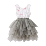 Alexis Shredded Tutu - Cream/Sage