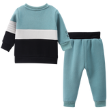 Charlie Detailed Crew Set - Fern