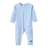 Ash Detailed Romper - Ice Blue