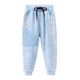 Ash Detailed Trackpants - Ice Blue