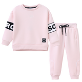 Alaska Detailed Crew Set - Pink