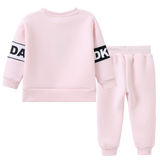 Alaska Detailed Crew Set - Pink