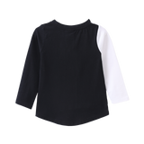 Alaska Detailed Long Sleeve Tee - Black & White