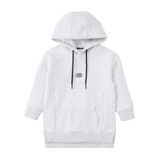 Alaska Textured Hooded Dress - Grey