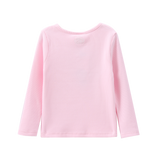 Winter Ribbed Fleece Long Sleeve - Pink