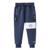Archie Zip Trackpants - Navy