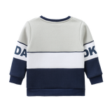 Archie Detailed Crew - Navy/Oat