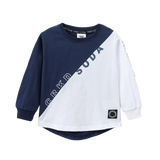 Archie Multi Tee - Navy/White