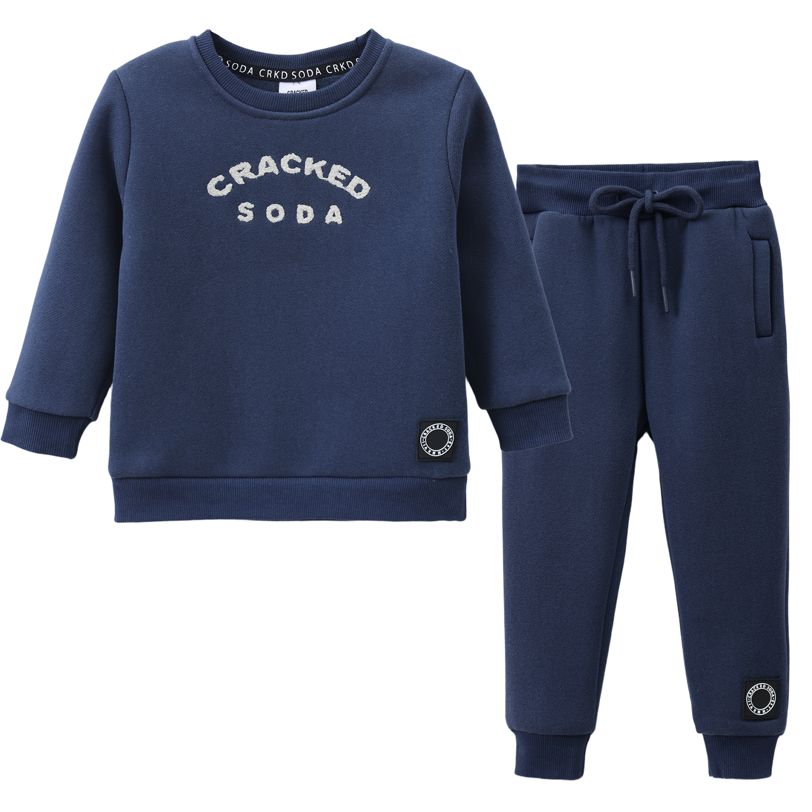 Archie Basic Crew Set - Navy – Cracked Soda