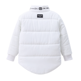 Charlie Detailed Puffer Jacket - White