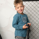 Julian Detailed Tee - Teal