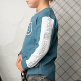 Julian Detailed Tee - Teal