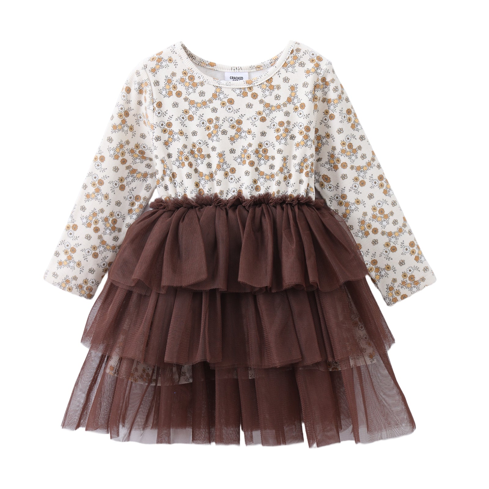 Poppy Fleece Ribbed Dress-Clothing-Cracked Soda