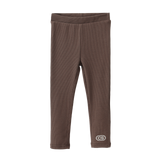 CS Essential Fleece Ribbed Leggings - Biscuit