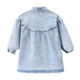 Harper Denim Dress - Denim Blue