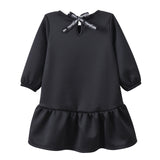 Cleo Detailed Black Dress