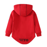 Sammy Detailed Hoodie - Red