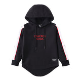 Sammy Black Detailed Hoodie