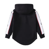 Sammy Black Detailed Hoodie