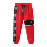 Sammy Detailed Trackpants - Red