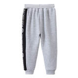 Ashton Textured Trackpants - Grey