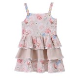 Naomi Layered Dress - Floral