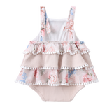 Naomi Bodysuit Layered Dress - Floral