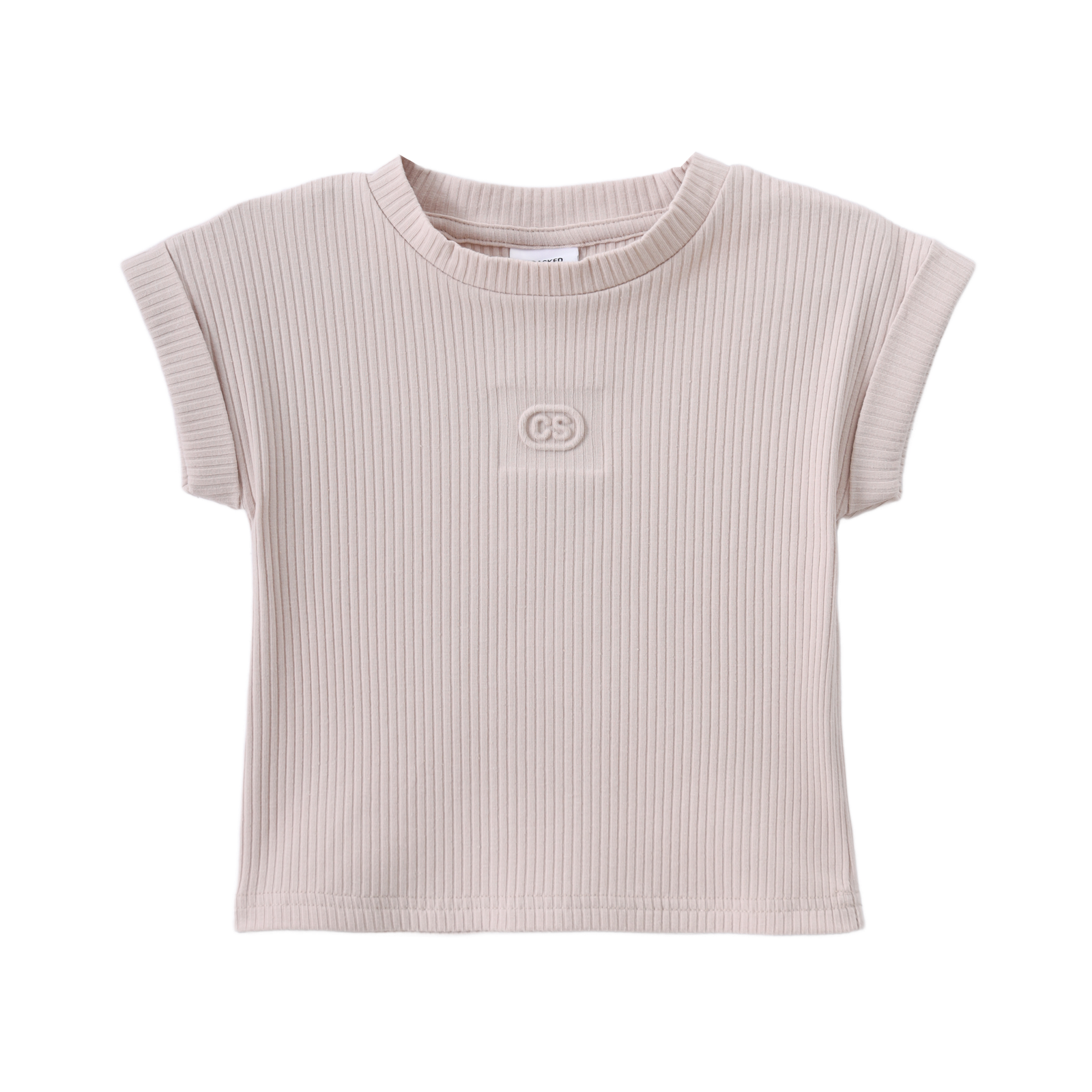 Naomi Ribbed CS Tee-Clothing-Cracked Soda