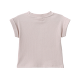 Naomi Ribbed CS Tee