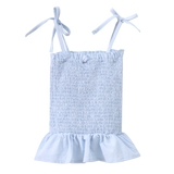 Emma Summer Top - Blue/Pink